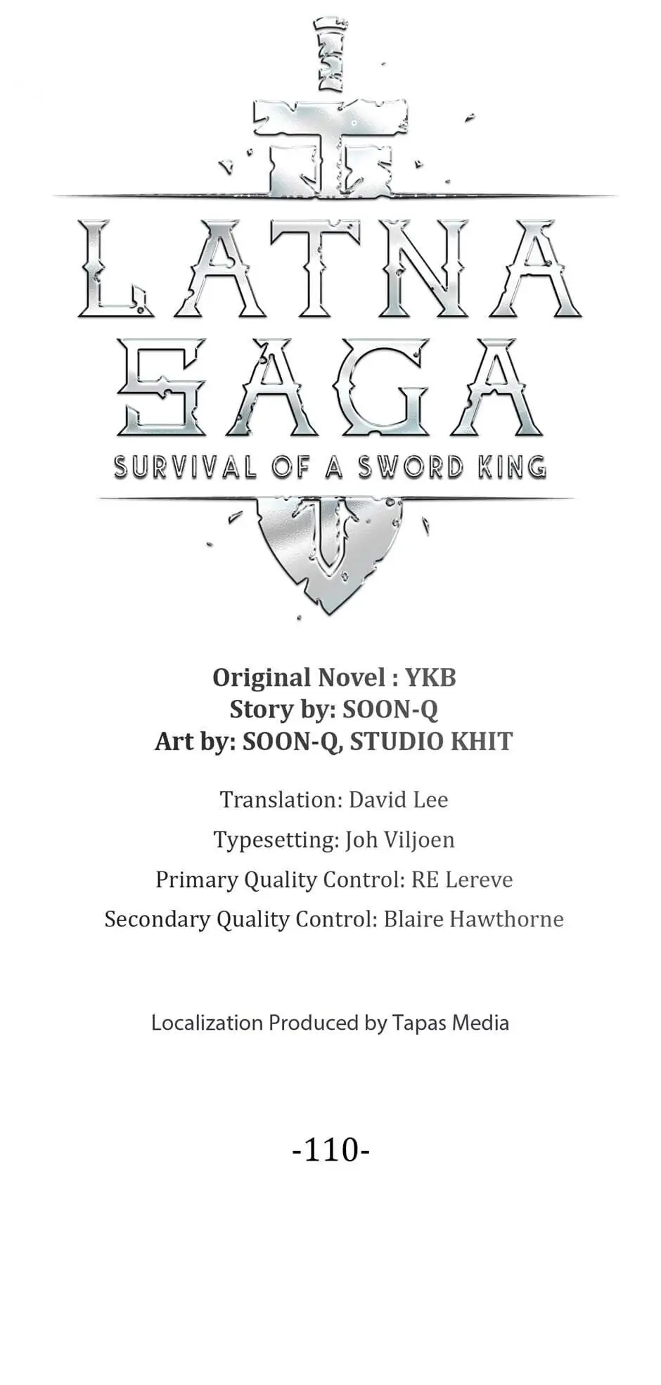 Latna Saga: Survival of a Sword King Chapter 110 page 4