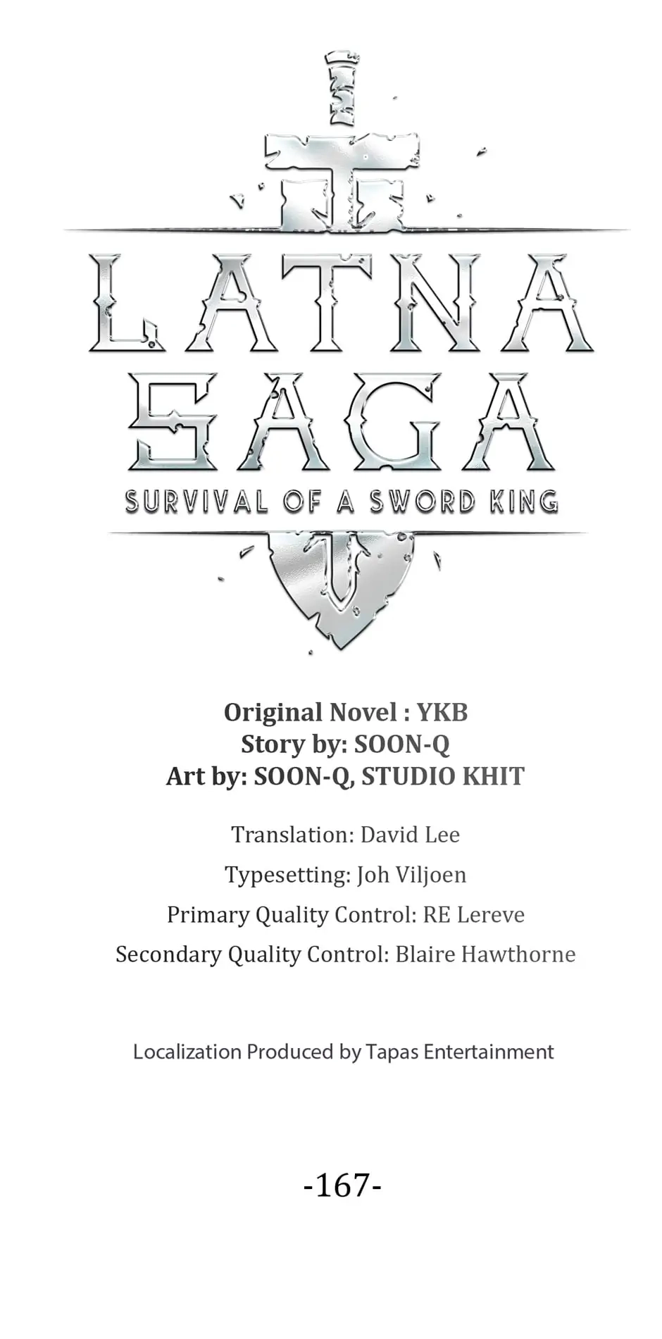 Latna Saga: Survival of a Sword King Chapter 167 page 2