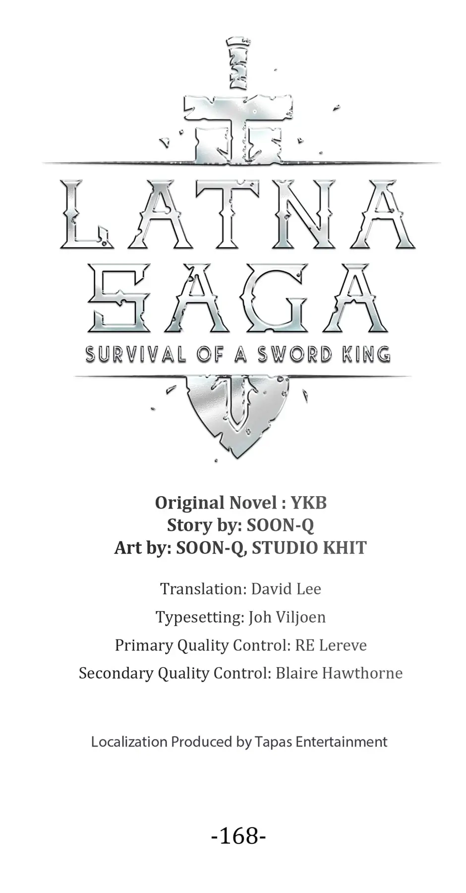 Latna Saga: Survival of a Sword King Chapter 168 page 2