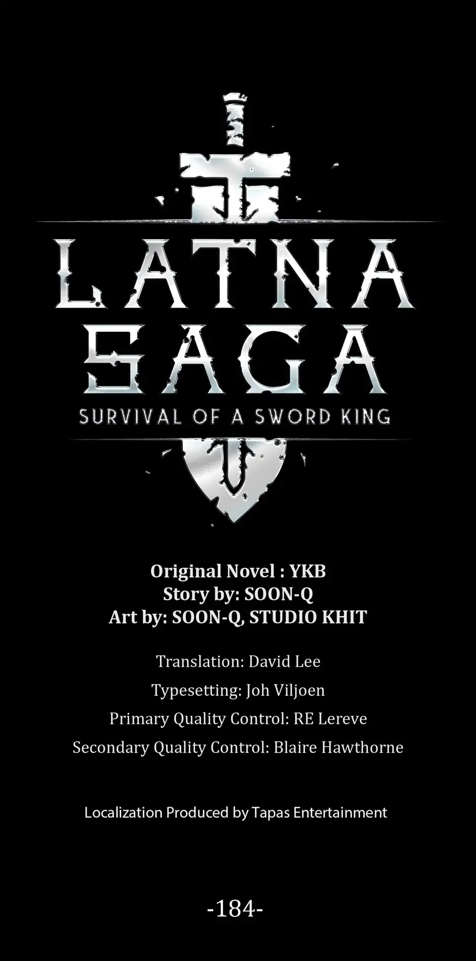 Latna Saga: Survival of a Sword King Chapter 184 page 2