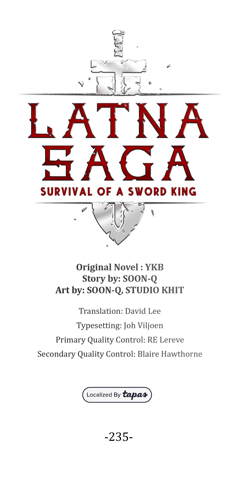 Latna Saga: Survival of a Sword King Chapter 235 page 9
