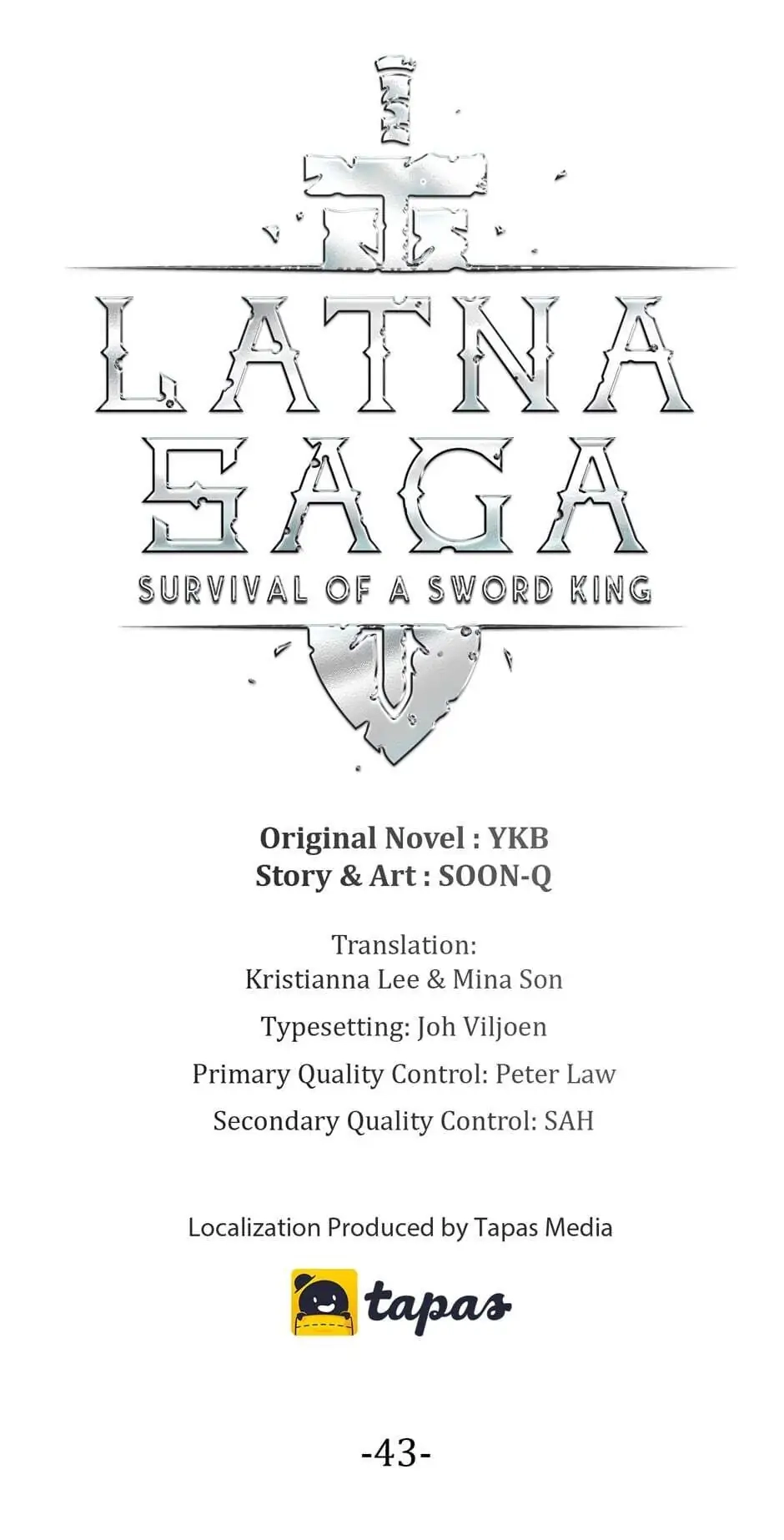 Latna Saga: Survival of a Sword King Chapter 43 page 2