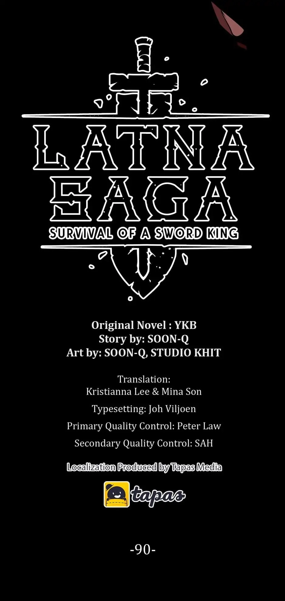 Latna Saga: Survival of a Sword King Chapter 90 page 92