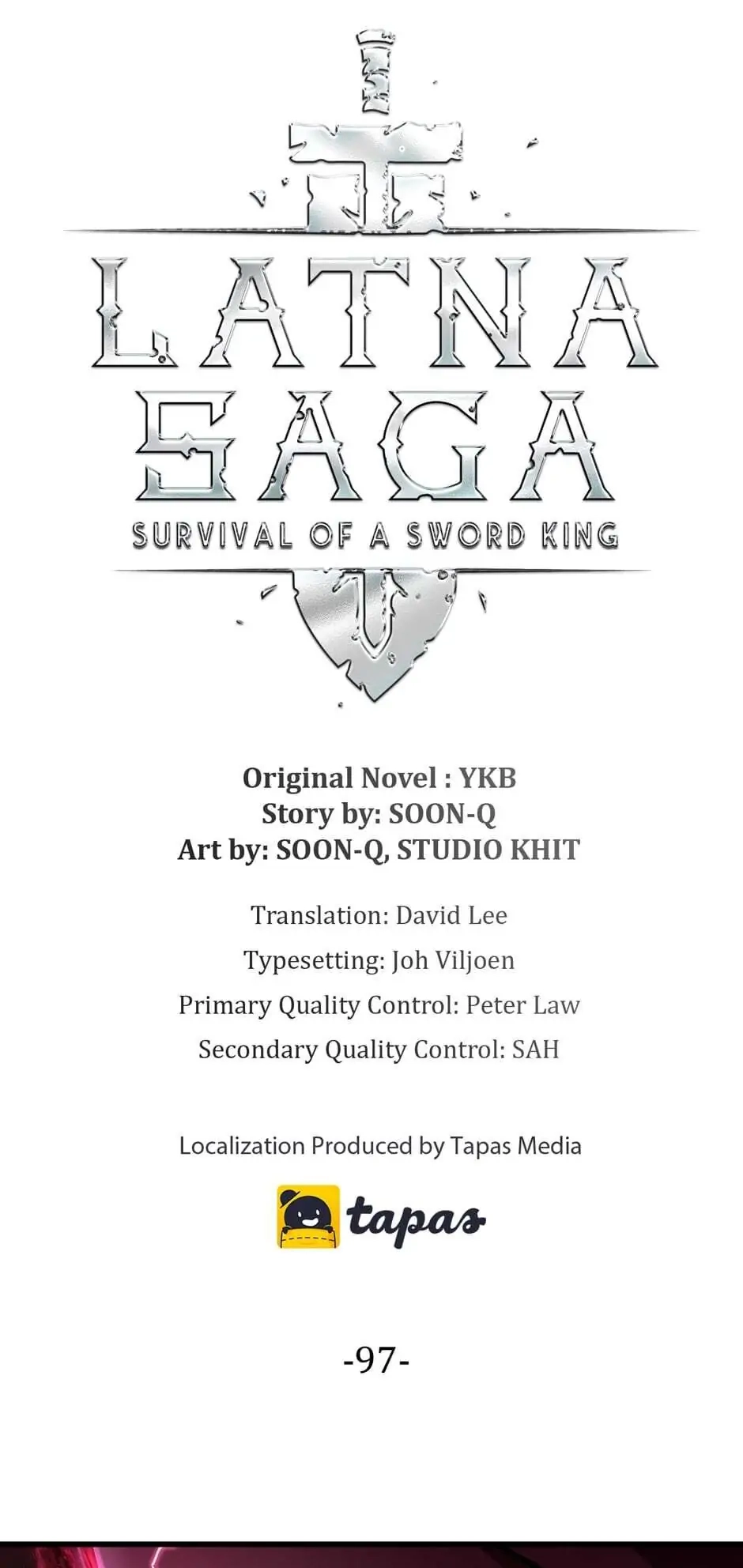 Latna Saga: Survival of a Sword King Chapter 97 page 2